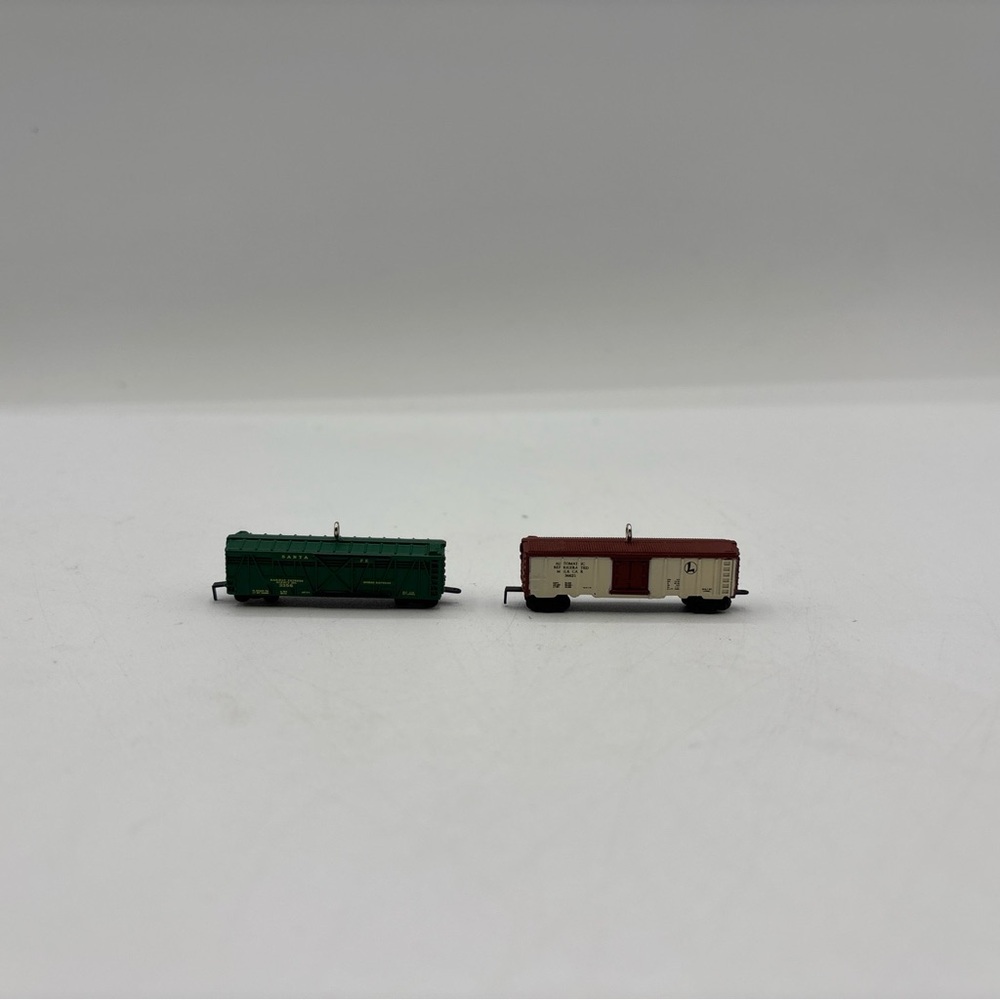 Hallmark Keepsake Ornament 2000 Horse Car & Milk Car Lionel 746 Norfolk & Wester